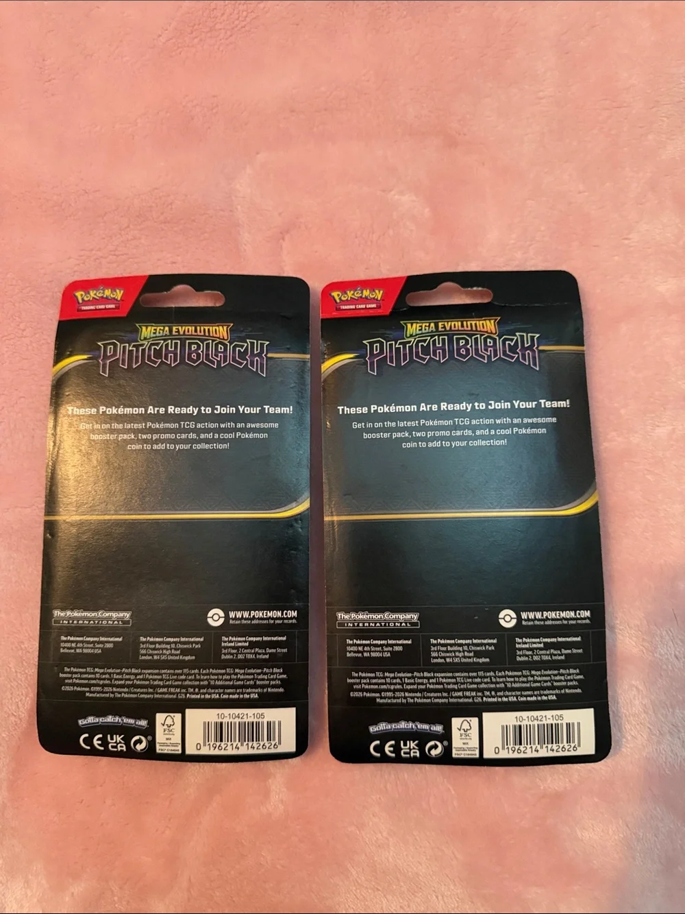 Pokémon Mega Evolution Pitch Black Aurorus, Amaura, Tyrantrum, Tyrunt Card Packs